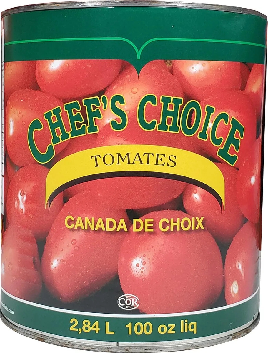 Chef choice Whole Tomatoes 2.8 — UNIT