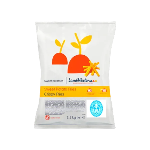 Lamb Weston Sweet Potato Fries — 2 kg Pack