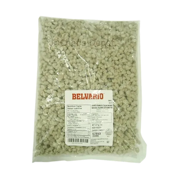 Belvario Crumbs Sausage 5lb — UNIT