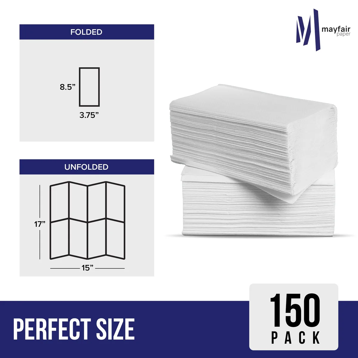 Mayfair2-Ply W-Dinner Napkin/C — DNAP02