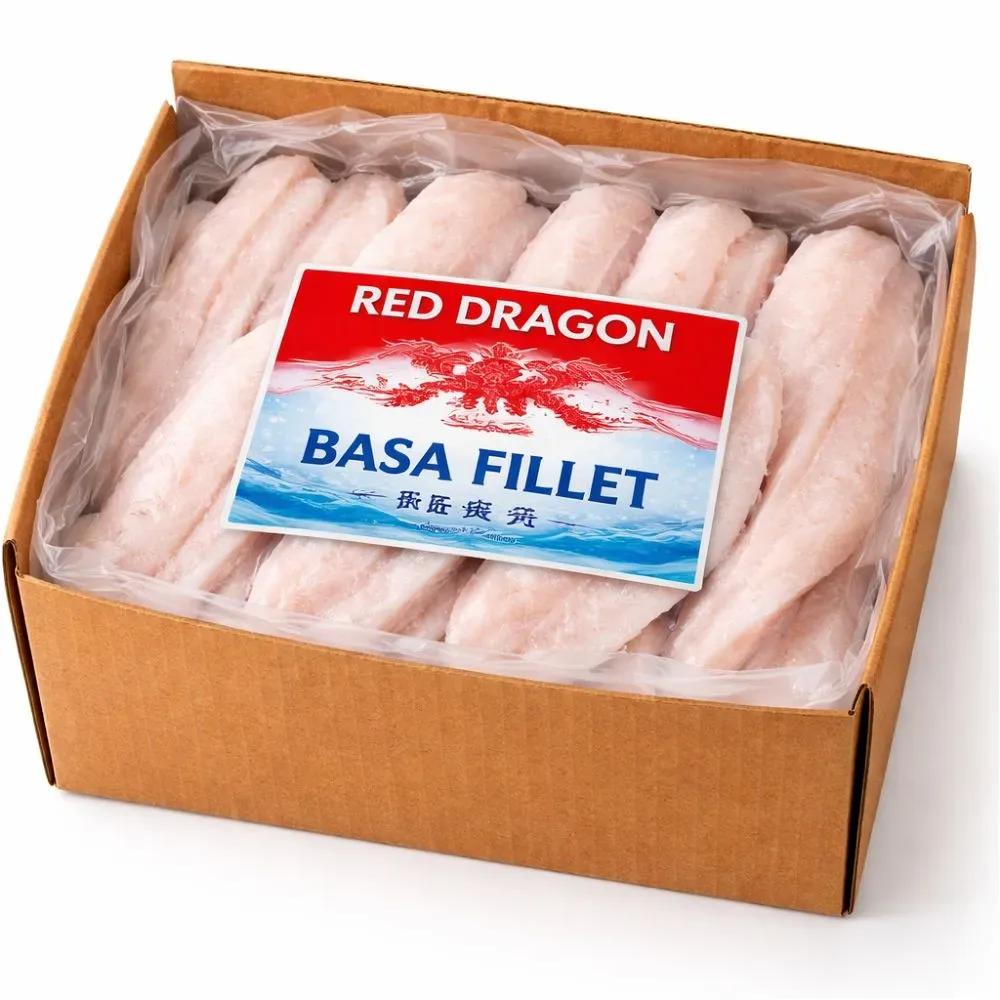 Red drgon Basa Fillet 30LB — UNIT